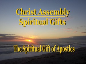 GIFT OF APOSTLES