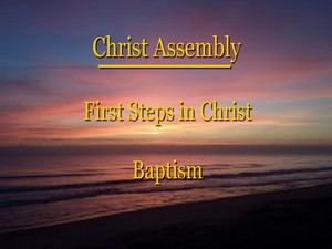 FIRST.STEPS.BAPTISM