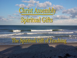 SPIRITUAL GIFT TEACHING