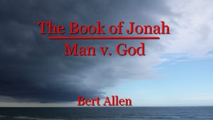 JONAH