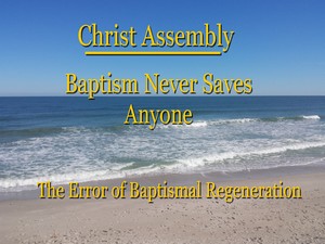 Baptismal Regeneration